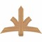 Ekena Millwork Davenport Timber Gable Bracket, Western Red Cedar, 48"W x 32"H x 5 1/2"D x 5 1/2"F, 16/12 Pitch GBW048X32X0606DAV00SWR - alternate 1